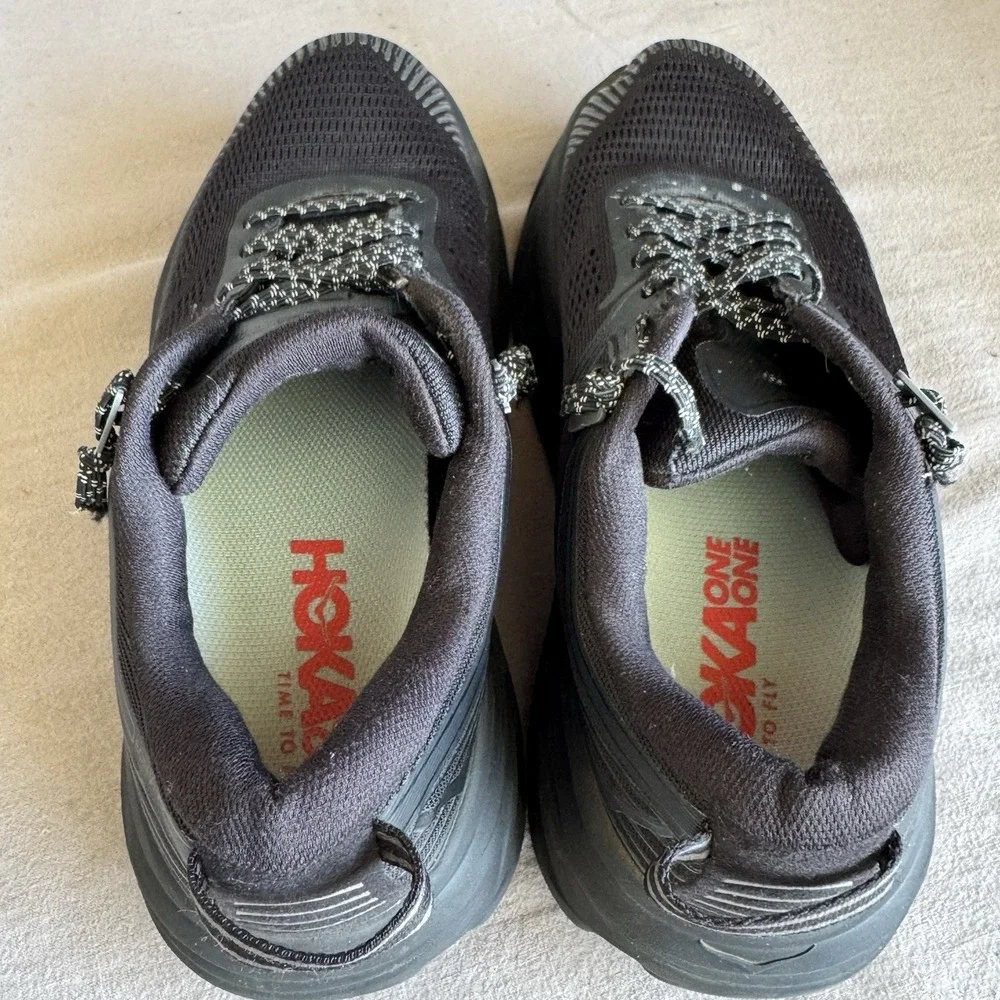 Size 8 - Hoka One One HOKA Bondi 7 Black W 1110519 BBLC